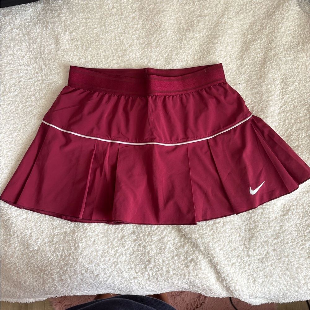 Nike Women's Burgundy Mini Skirt